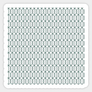 green pattern Sticker